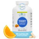 Core Med Science Liposomal Vitamin C 1000mg, 60 Κάψουλες - μη ΓΤΟ Natural Liposomal Vitamin C συμπλήρωμα που προωθεί το υγιές δέρμα - ανοσοποιητικό σύστημα Booster για ενήλικες, υποστηρίζει σχηματισμό κολλαγόνου