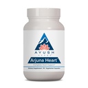 Ayush Herbs Arjuna Heart - Complete Heart-Support Supplement, Natural Arjuna, Magnesium & CoQ10 Formula for Women & Men - 90 Vegetarian Caplets (1 Count)