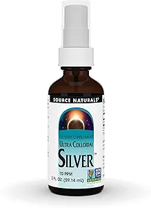 Source Naturals Ultra Collidal Silver - Συμπλήρωμα υγρού για την υποστήριξη ανοσοποιητικού συστήματος - 2 oz