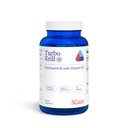 Turbo Krill 2100mg [Υψηλό συμπύκνωμα] Krill Oil Plus 600 IU Βιταμίνη D Ωμέγα 3 Συμπλήρωμα 60 Count Softgels