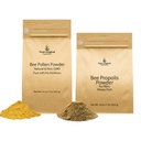 PURE ORIGINAL INGREDIENTS Bee Pollen Powder and Bee Propolis Powder Bundle, 1 lb Each, No Fillers, Lab Verified