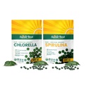 Sunlit Best Premium Chlorella & Spirulina 1000 Count Tablet Bundle 