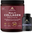 Ancient Nutrition Zinc Capsules, 30 Count + Multi Collagen Protein Powder, Unflavored, 40 Servings
