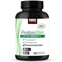 FORCE FACTOR ProbioSlim Extra Strength Probiotics for Women and Men with 30 Billion CFUs of Probiotics for Digestive Health, Bloating Relief, and Gut Health, with Prebiotic Fiber, 120 Κάψουλες