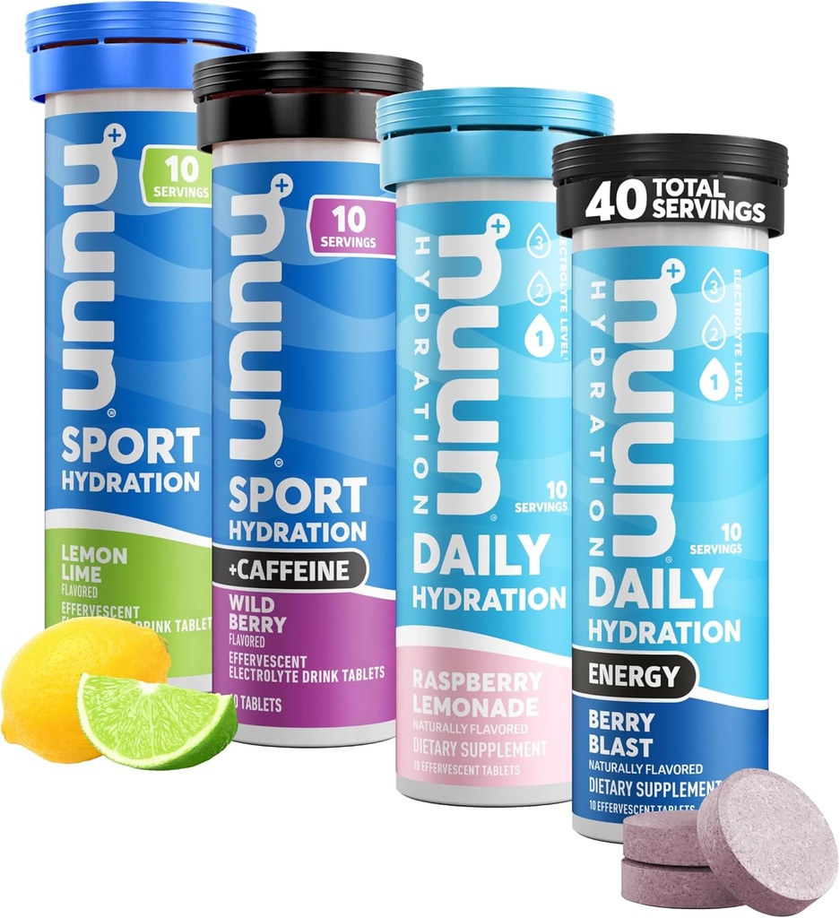 Nuun Hydration Electrolyte Tablets - Διαλύονται σε νερό, Complete Pack 