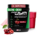 JYM Supplement Science Pre JYM Black Cherry Pre Workout Powder for Men & Women, BCAAs, Nootropics, Creatine HCI, Citrulline, Beta-Alanine, Betaine, Taurine, Huperzine, 30 Υπηρεσίες