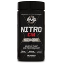 PMD Sports Nitro CM Nitric Oxide with Agmatine Pre Workout Supplement - Muscle Growth and Muscle Pump with L Arginine - Endurance Boost for Hardcore Training and Bodybuilding Preworkout (180 Capsules)