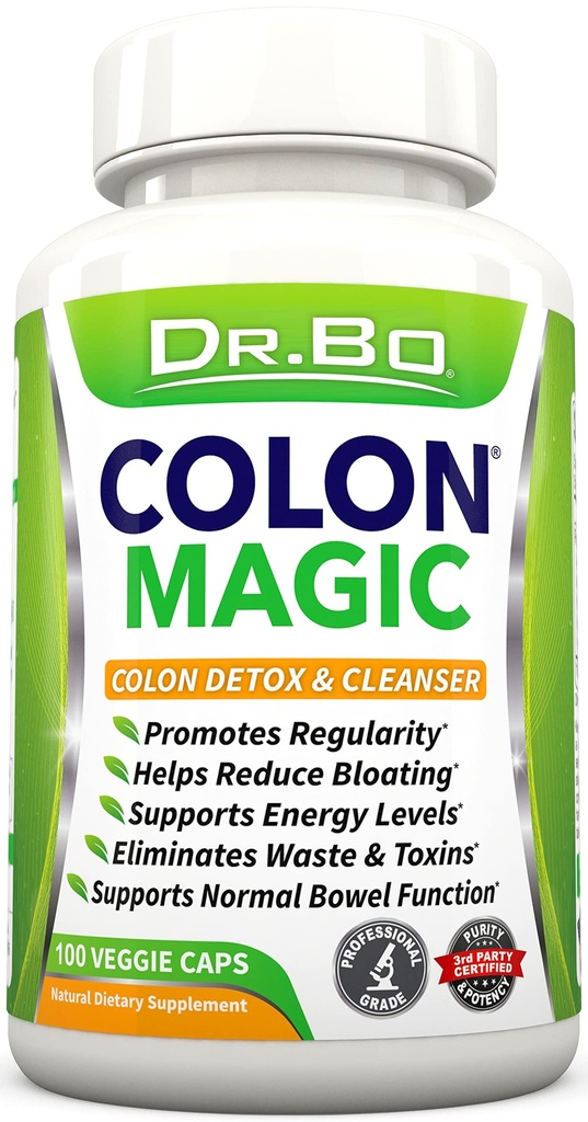 Cleanse Detox Formula - Φυσικό χάπι καθαρισμού του εντέρου για τον εντερικό αέρα & γρήγορο καθαρισμό του πνεύμονα - ημερήσιο συμπλήρωμα ανακούφισης δυσκοιλιότητας Gut, κοιλιά, στομάχι - Γυναίκες Άνδρες φυτικό βάρος Flush