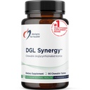 Σχέδια για την υγεία Deglycyrrhizinated Licorice Root Chewables - DGL Synergy 500mg Συμπλήρωμα γλυκόριζας για την υποστήριξη Digestion - Ευχάριστη γεύση, μη GMO + Χωρίς ζάχαρη (90 Μασώμενα δισκία)