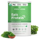 Πρωτεΐνη, Πρωτεΐνες & Superfoods με βάση φυτά σε σκόνη, Πράσινο Βασίλειο 20 γραμμάρια οργανική πρωτεΐνη σε σκόνη, πράσινα, λαχανικά, μη γαλακτοκομικά, μη ΓΤΟ, χωρίς γλουτένη, χαμηλή ζάχαρη (2 Λίρες, 24 σερβίτσια)
