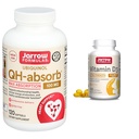 Jarow Formulas QH- Absorb 100 mg Μέγιστη Απορρόφηση - CoQ10 Ubiquinol & Βιταμίνη D3 62,5 mcg (2.500 IU) - 100 Μερίδες (Softgels)