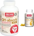 Jarow Formulas QH- Absorb 100 mg Μέγιστη Απορρόφηση - CoQ10 Ubiquinol & Βιταμίνη D3 62,5 mcg (2.500 IU) - 100 Μερίδες (Softgels)