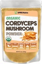 XPRS Nutra Organic Cordyceps Mushroom Powder - Premium Cordyceps Μανιτάρια - Real Μανιτάρια Cordyceps συμπλήρωμα σκόνης για την ενέργεια και ανοσοποιητική υποστήριξη - Vegan-Friendly Mushroom Cordyceps (8 oz)