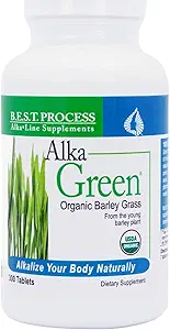 Alka•Green Tablets Καλύτερη Αλκαλίνη διαδικασία — Nutrient Dense Organic Barley Grass συμπλήρωμα — Φυσική πηγή των ενζύμων & Αμινοξέα