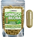 XPRS Nutra Ginkgo Biloba Κάψουλες - Gingko Biloba Encapsulated Συμπληρώματα για Γνωστικότητα - Vegan Friendly Ginkoba Biloba - Ασυλία Ενισχύοντας κάψουλες Ginkgo Biloba - 180 Κόμη