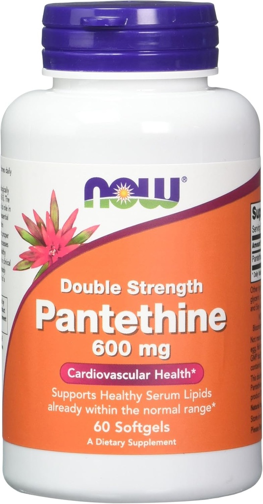 Τώρα τρόφιμα, Pantethine 600 mg, 60 Softgels (πακέτο των 2)