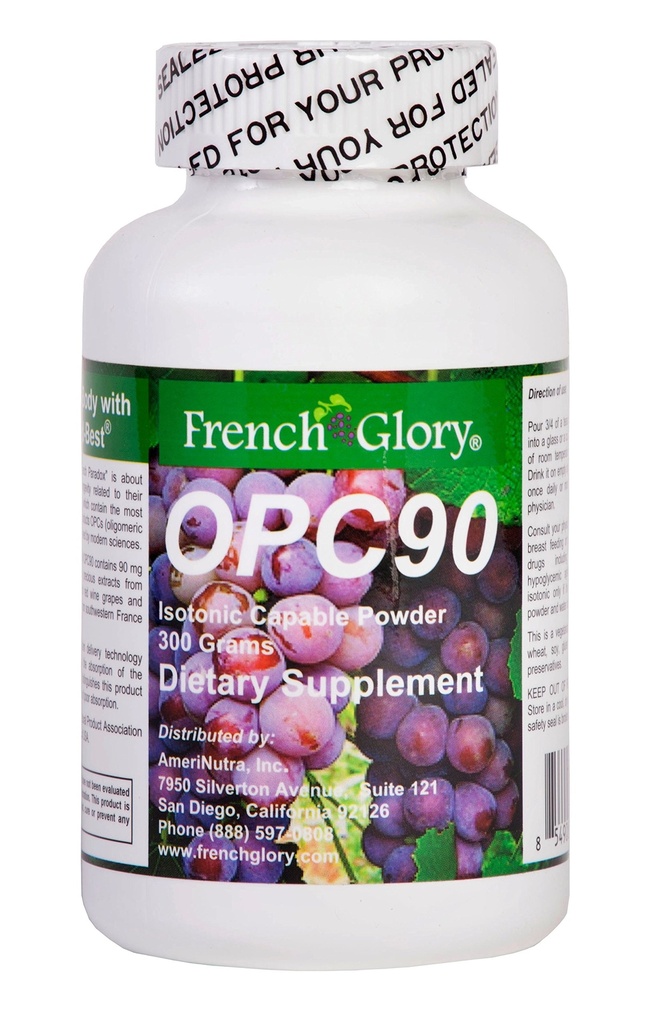 FrenchGlory OPC90: Ισοτονικό OPC Αντιοξειδωτικό 3 μηνών συμπλήρωμα