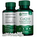Πρωτότυπος κωδικός [ 3 σε 1] CoQ10 250mg με γλυκινικό μαγνήσιο και βιταμίνη Ε 