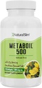 NaturalSlim Evening Primrose Oil for Women 1500mg from Cold Pressed Oil - Metaboil 500 GLA Supplement Gamma Linolenic Acid for Women’s Health, Metabolism, Heart & Skin Health - 270 Softgels