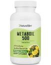 NaturalSlim Metaboil 500 Metabolism, Skin, Hair & Nails Support Evening Primrose Oil with GLA Omega 6, Cold Pressed Oil, Women Supplements 500 mg Softgels Capsules 270 Count