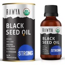 RAWYA Black Seed Oil - Επιπλέον ισχυρή γεύση, υψηλή TQ, κρύο πιεσμένο, γυάλινο μπουκάλι, Nigella Sativa Oil, μεγάλη για την περιποίηση του δέρματος και των μαλλιών, μαύρο Cumin σπόρων, Kalonji, 100% πιστοποιημένο οργανικό - 3.4 Fl Oz,