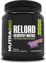 NutraBio Reload - Ισχυρή φόρμουλα αποκατάστασης των μυών - συμπλήρωμα μετά την προπόνηση - 3G Createine - 8G BCAAs - 5G Glutamine - 30 εξυπηρετούν, Grape Berry Crush