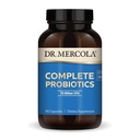 Dr. Mercola Complete Probiotics - 70 Billion CFU - Supports Immune, Digestive & Gut Health - Features 10 Strains - Shelf Stable - GMO-Free, Gluten-Free & Soy-Free - 90 Capsules (90 Servings)