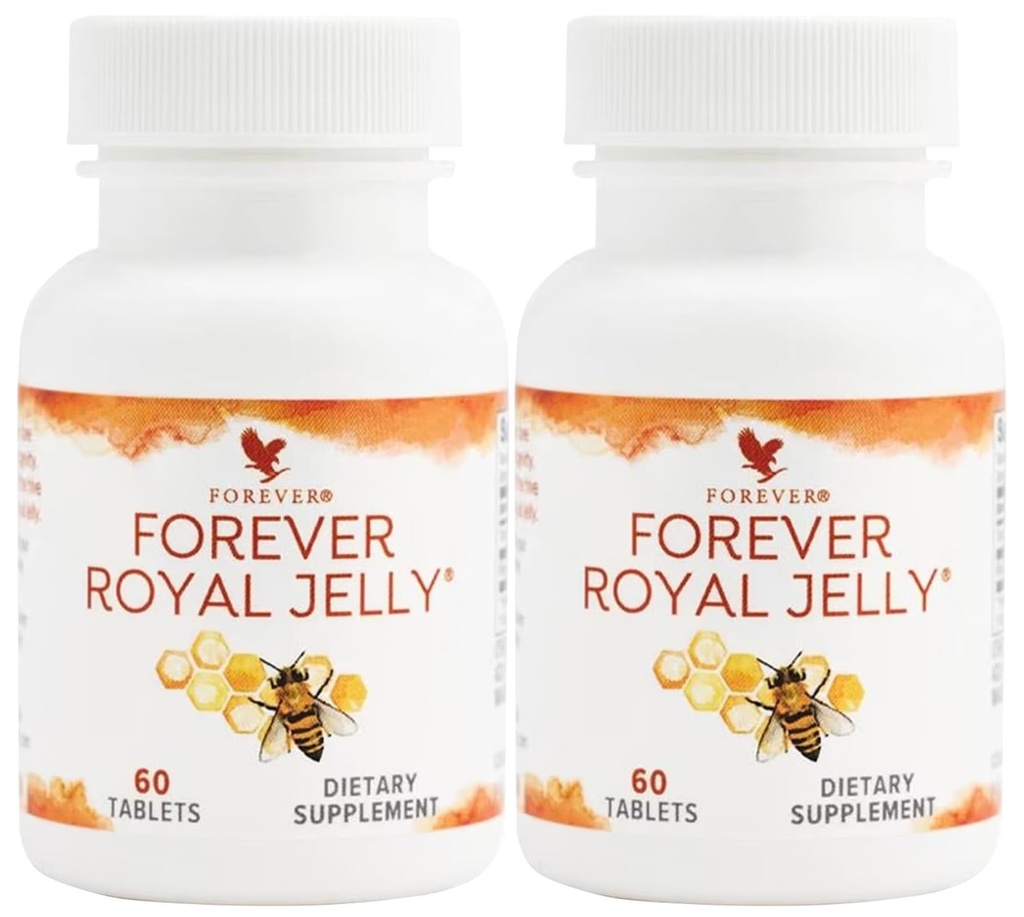 Forever Living - Royal Jelly - Χορτοφαγικά-Friendly και χωρίς γλουτένη συμπλήρωμα για την ενέργεια και τη ζωτικότητα - 2 μπουκάλια