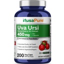 NusaPure Uva Ursi 10:1 Extract, 450 mg Ισοδύναμο με 4.500 mg 200 χορτοφαγικά caps (Non-GMO, Vegan) Bearberry