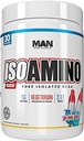 Man Sports ISO-Amino BCAA Amino Acid Powder, Blue Bomb-Sicle, 30 Servings, 210 Grams