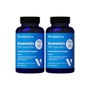 VitaMedica Bromelain & Quercetin Supplement - 500mg Bromelain 250mg Quercetin - 2400 GDU for Immunity, Joint Support, Inflammation and Muscle Recovery - 60 Vegan Capsules - 30 Servings (2 Pack)