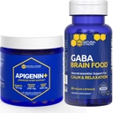 ΦΥΣΙΚΑ ΣΤΑΚΙΑ GABA Brain Food + Apigenin Supplement for Sleep Bundle - Supports Relaxation and Sleep* - 180 Total Capsles
