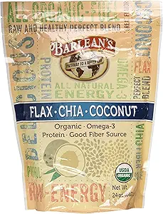Μείγμα καρύδας Barlean's Flax Chia 24 oz