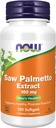 NOW Συμπληρώματα τροφίμων, Saw Palmetto Extract (Serenoa repens) 160 mg, Ανδρική Υγεία*, 120 Softgels
