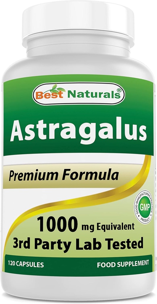 Best Naturals Astragalus καψάκιο, 1000 mg, 120 κόμης