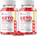 (2 Pack) Lifetime Keto Plus ACV Gummies - Official Formula, Vegan, Non GMO - Lifetime Keto acc Gummies, Life Time Keto Gummies with Apple Cider Vinegar, Vitamin B12, Pomegranate Juice (120 Gummies)