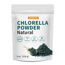 Chlorella Powder Natural- Chlorophyll Powder, Supports Immune System & Liver Function, Keep Youth, Vegan, Rich in Vegan Protein and Vitamins, 8 oz.