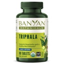Banyan Botanicals Triphala Tablets - Βιολογικά Triphala με Amla, Χαριτάκη & Bibhitaki – για Digestion, Αποβολή & Υγιή Κοχύλι Microbiome* – 180 Tablets – Μη- ΓΤΟ Βιώσιμα Πηγή Vegan
