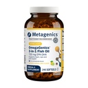 Μεταγονική OmegaGenics Fish Oil EPA-DHA 720 mg - Συμπλήρωμα Ωμέγα-3 Fish Oil - Υψηλή ισχύς - για την υγεία της καρδιάς, τη μυοσκελετική υγεία και το ανοσοποιητικό σύστημα * - με DHA & EPA - 240 Softgels