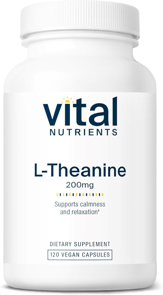 Ζωτικά θρεπτικά συστατικά L-theanine 200mg 