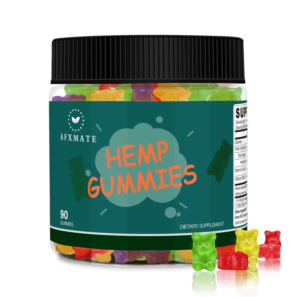 AfXMATE καννάβι Gummy 50000 mg φρουτογεμάτο Gummy (90 Gummies)
