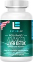 Liver Cleanse Detox & Επισκευή PQQ + Inositol Formula, Updated V2.0 (Μη συμπλήρωμα γάλακτος Thistle και εκχύλισμα Artichoke), για την υγεία του ήπατος και το συκώτι Detox, Renew Liver Support