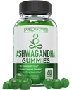 Atlantis Nutrition Ashwagandha Gummies - 1500 MG ανά υπηρεσία - Προάγει την ηρεμία, βελτιώνει τη διάθεση, ενισχύει τα επίπεδα ενέργειας & ενισχύει το ανοσοποιητικό σύστημα - Formated with Vitamin D & Zinc - Vegan 