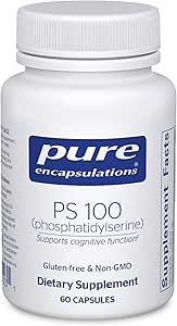 Pure Encapsulations PS 100 | Phosphatidylserine Amino Acid Supplement for Brain and Memory* | 60 Capsules