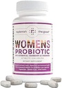 Probiotics for Women - Υποστηρίζει Digestive & Κολπική Υγεία με D3, Prebiotics & Cranberry - Υπερασπίζεται κατά UTI & Yeast - 15x Πιο αποτελεσματική από τις τακτικές κάψουλες (60 Count)