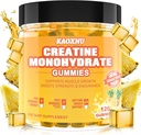 Creatine Monohydrate Gummies 5600mg για άνδρες και γυναίκες, 120 CT Chewable Creatine Gummies για μυϊκή υποστήριξη, Energy Boost, 5,6g Creatine Monohydrate per Serving - Χωρίς ζάχαρη, Vegan (Pineapple Flavor)