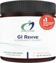Designs for Health GI Revive Gut Health Powder - L Glutamine & Citrus Pectin for Digestive Health + Slippery Elm, Marshmallow Root & Cat's Claw for Healthy Intestinal Function (28 Servings)