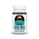Source Naturals Το Alpha Lipoic Acid υποστηρίζει τον υγιή μεταβολισμό της ζάχαρης, τη λειτουργία του ήπατος και την παραγωγή ενέργειας* - 100 mg - 120 δισκία