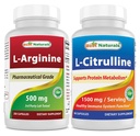Best Naturals L-αργινίνη 500mg & L-Citrulline 1500mg