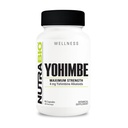 NutraBio Yohimbe (4mg)- Συμπλήρωμα Yohimbe για άνδρες και γυναίκες- Yohimbe Bark Extract- 4mg- 90 κάψουλες λαχανικών